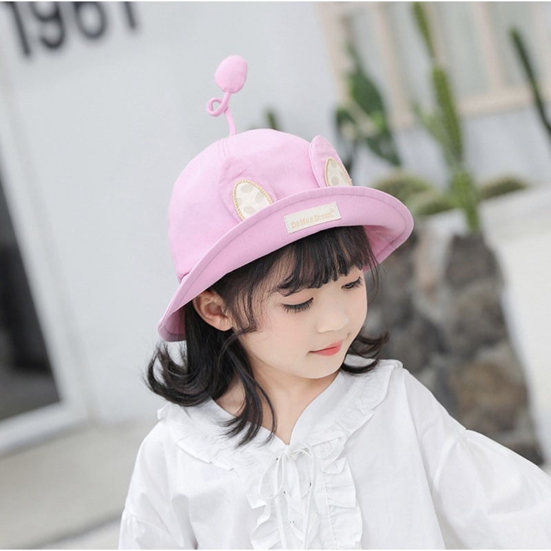 3 4 5 tahun Topi Bucket Anak Perempuan Model Kelinci Do Me A Dream