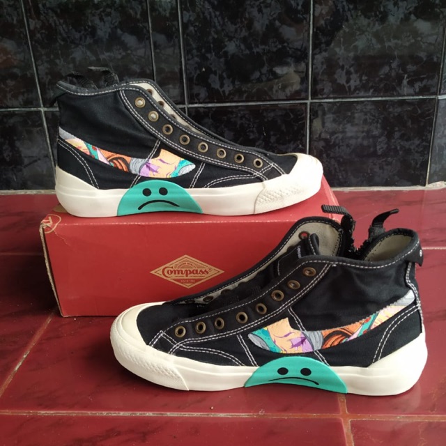 Sepatu Compass R&D High Proto (Custom)