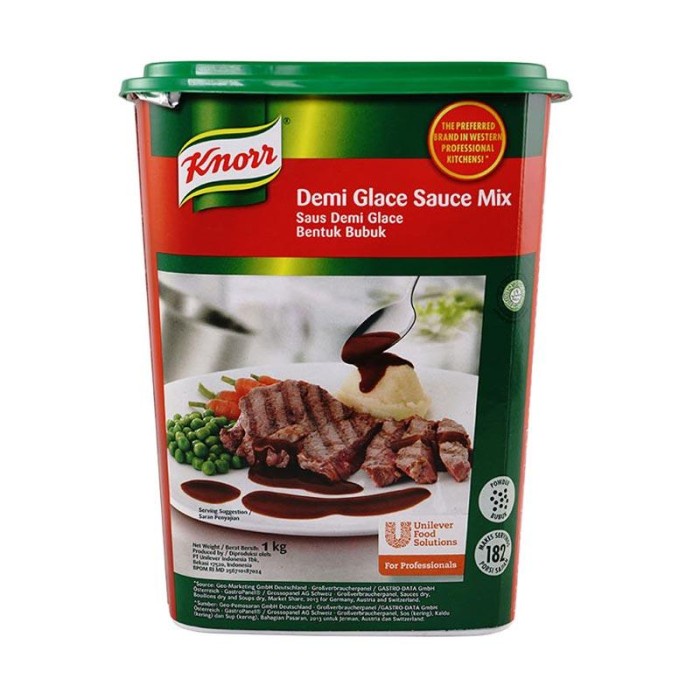 

Knorr Demi Glace Brown Sauce 1Kg