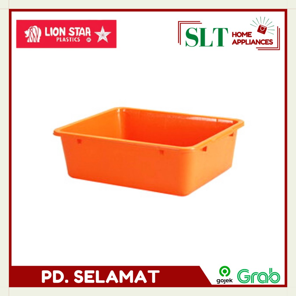 BY GOJEK Baskom Persegi Lion Star BASKOM PLASTIK LION STAR NO 4