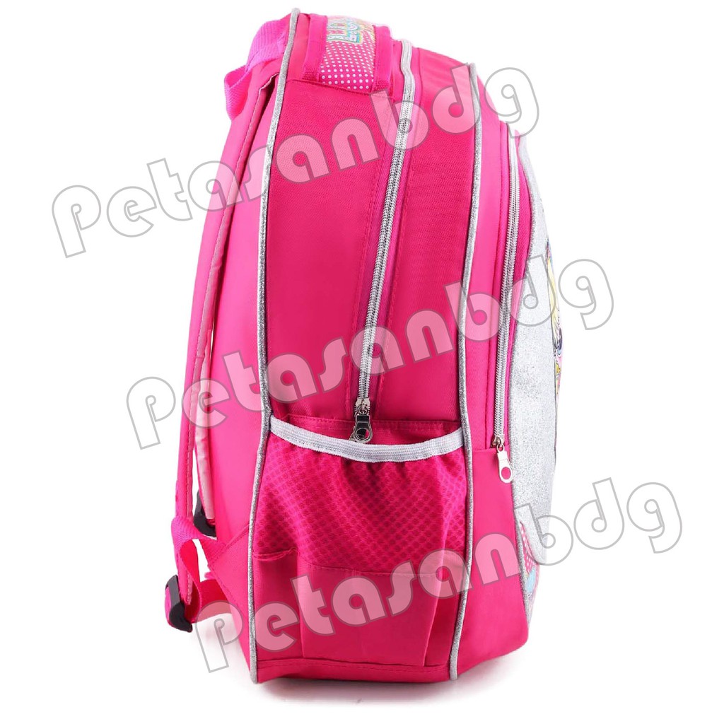 PTS - Ransel Sekolah Anak SD Perempuan Karakter LOL SURPRISE - Ransel Glitter LED MUSIC - ELEGANT LADY