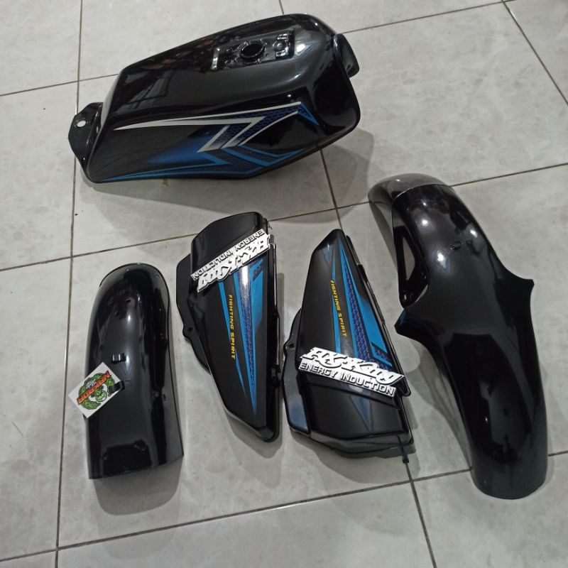 tengki body tangki set rx king 2004 hitam