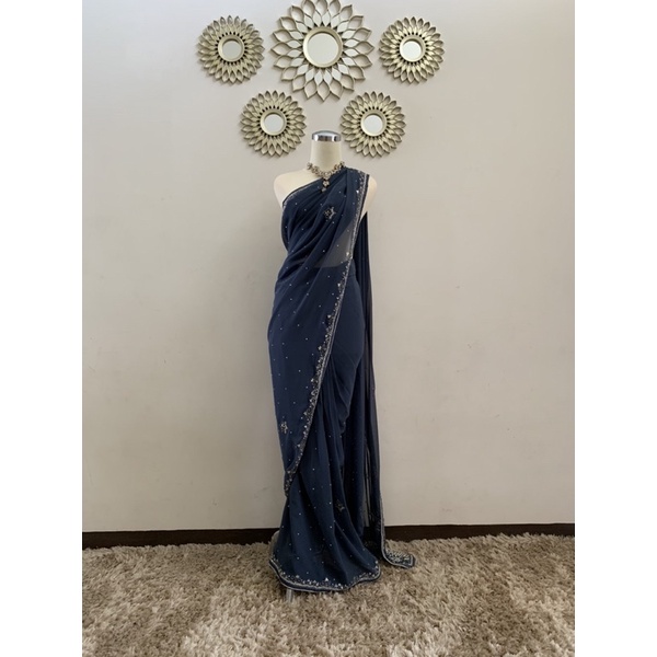 Sari India Instan Naisha Set (Choli+Kain sari)