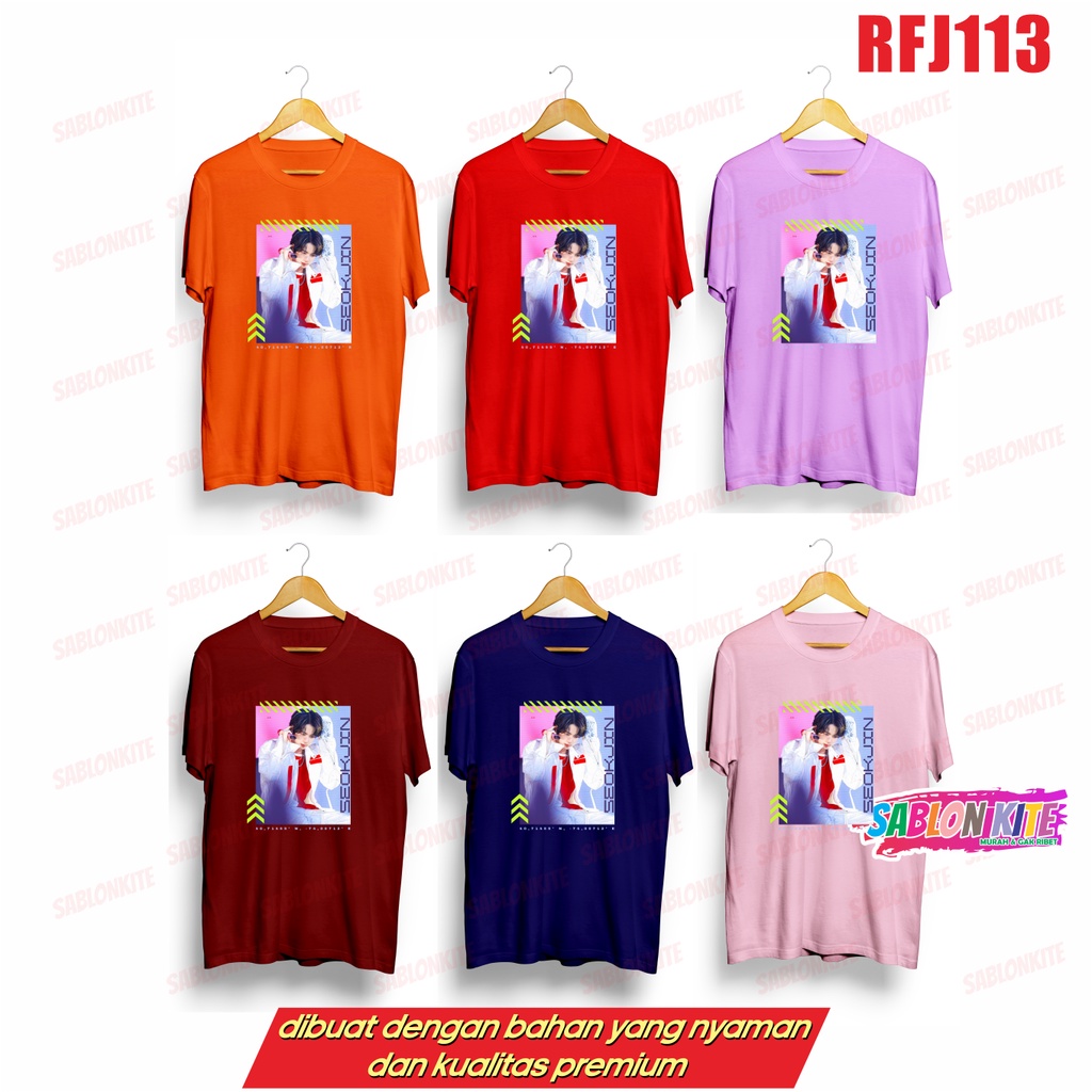 MURAH!!! KAOS KPOP SEOKJIN JIN KPOP RFJ113 UNISEX