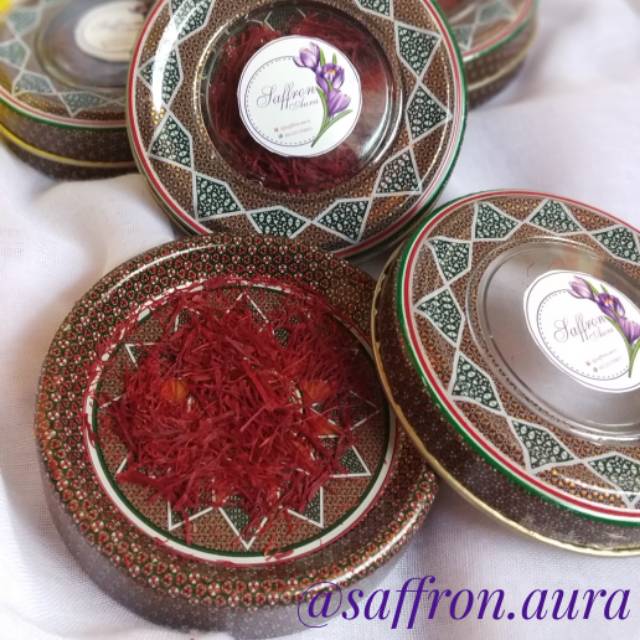 

Saffron super negin 1gram ( Saffron Aura Makassar)