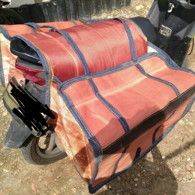 Tas motor / tas obrok / tas pos / tas kurir ukuran jumbo bahan kuat