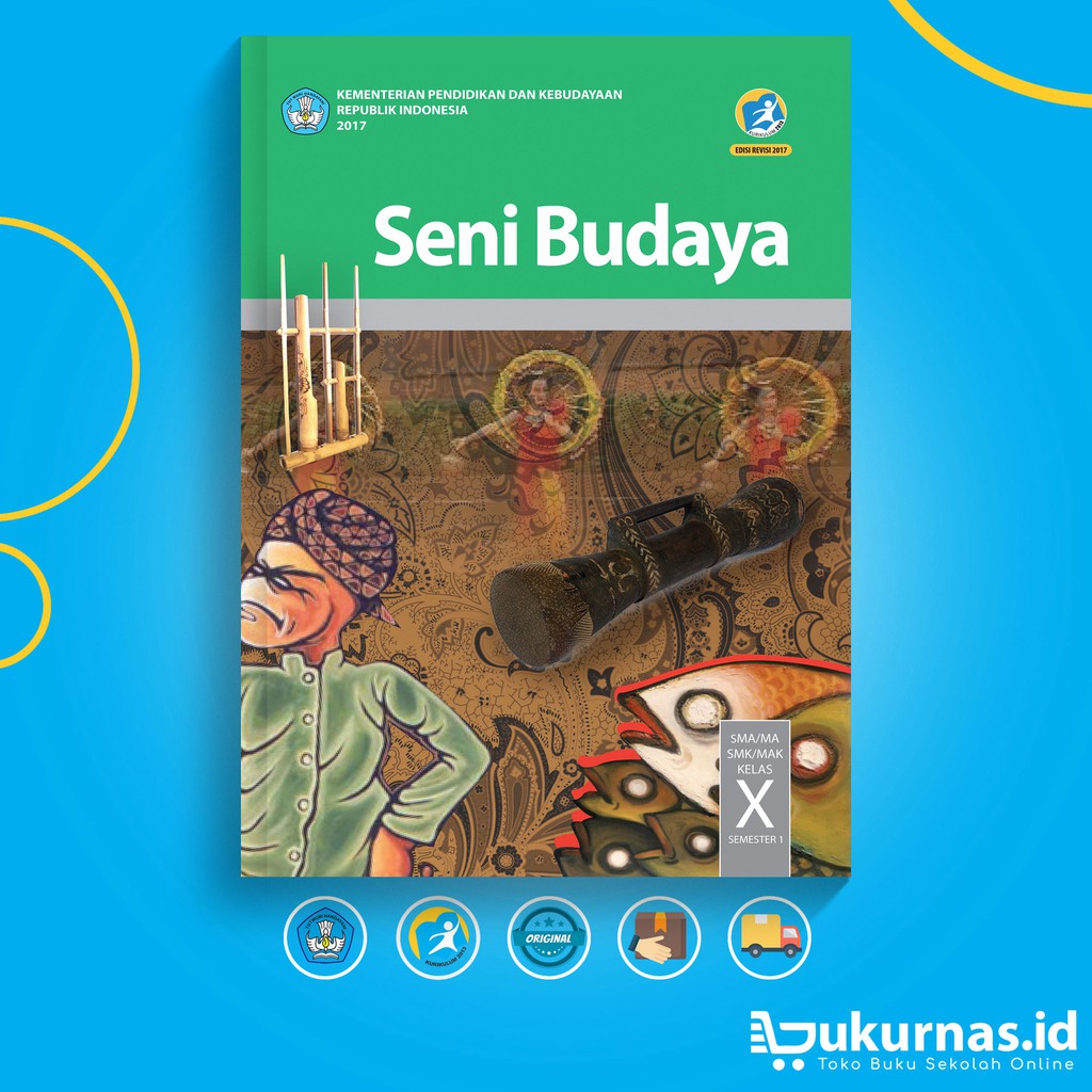 Buku Seni Budaya Sma Kelas 10 Semester 1 K13 Revisi Terbaru Shopee Indonesia