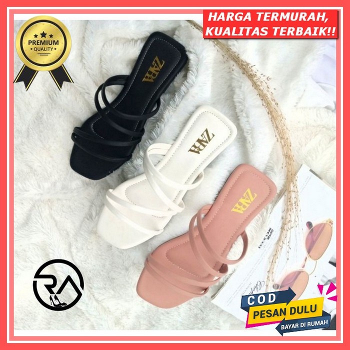 Sandal Wanita || Sandal Lepek Wanita || 1838-25 Sandal Teplek Wanita Kekinian Teplak Wanita Import T