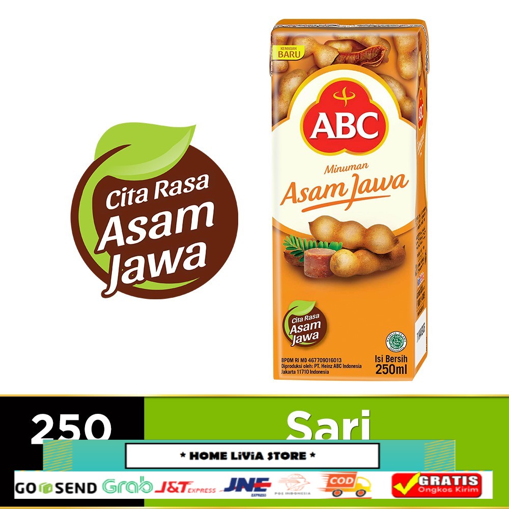 

ABC Minuman Sari Asam Jawa 250 mL