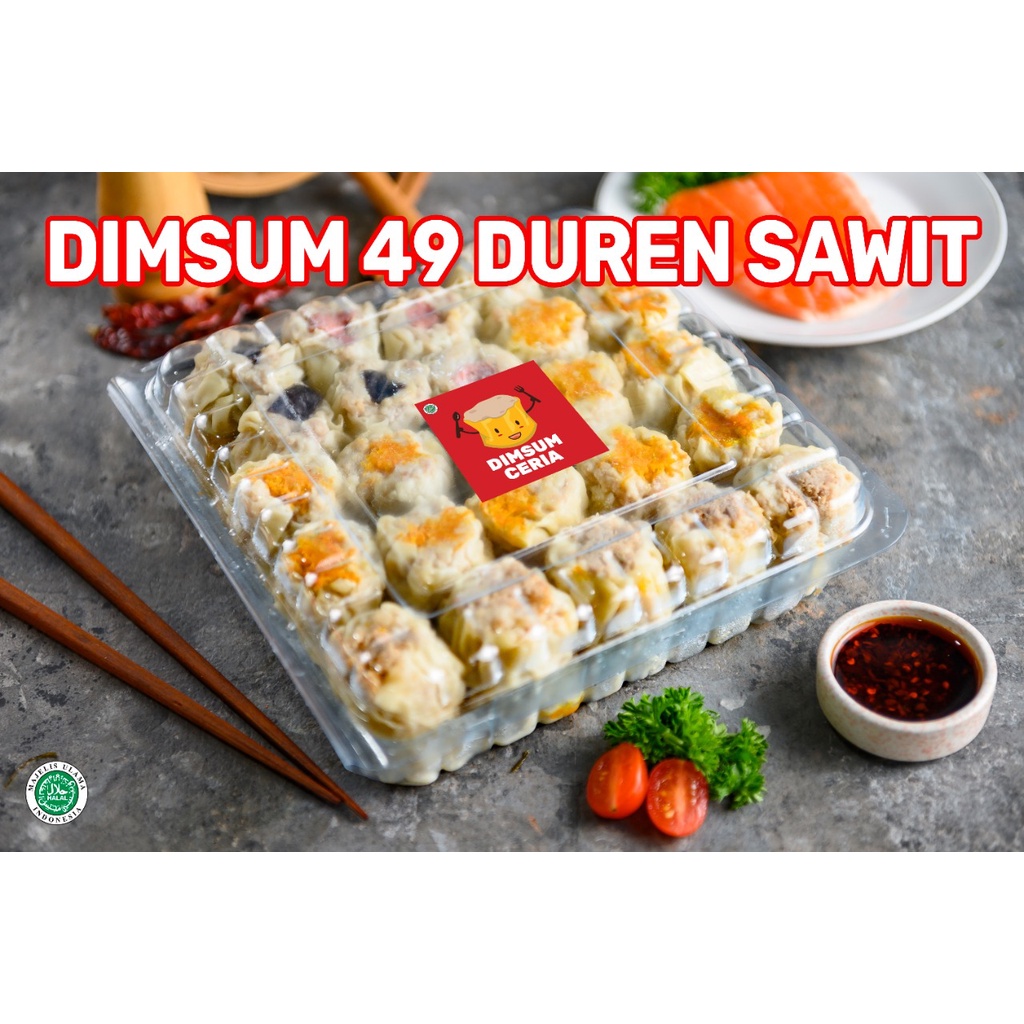 

DIMSUM CERIA 100pcs/ HALAL/ FROZEN FOOD
