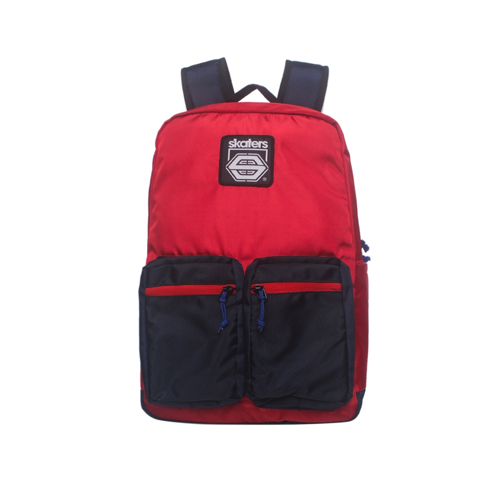 TAS RANSEL LAPTOP SKATERS VB067 MERAH NAVY