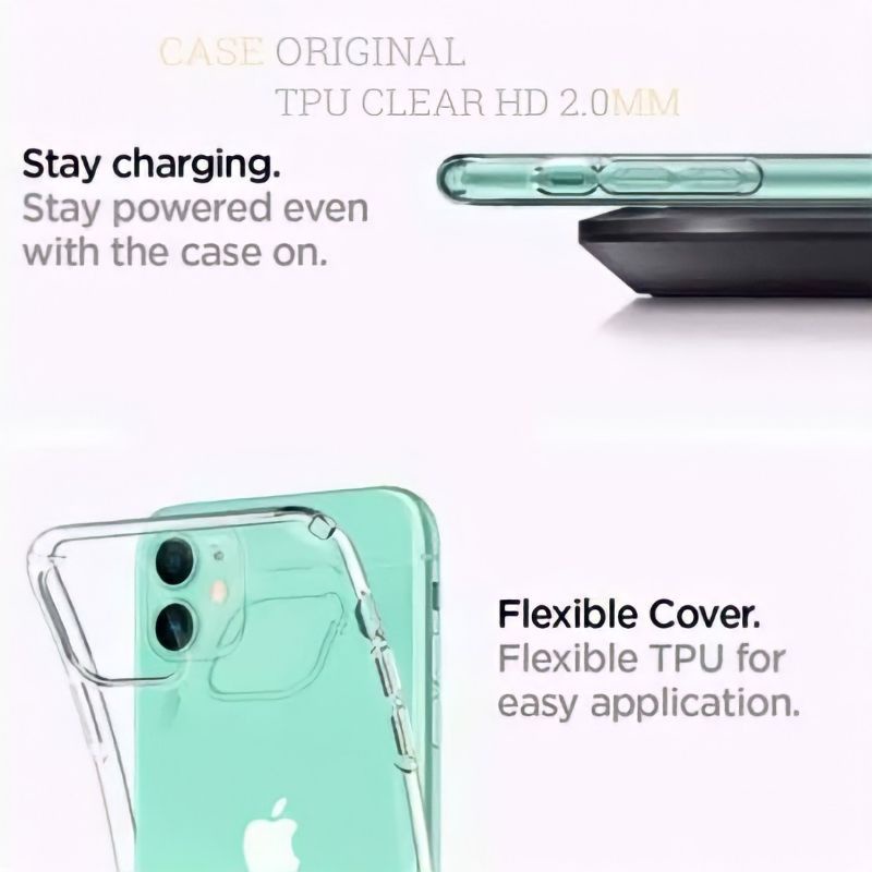 iPhone 13 13Pro 13 Mini 13 Pro Max Softcase HD Ultra Clear Soft Case Silicone Cover Bening