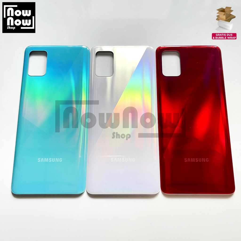 Backdoor Tutup Belakang Baterai Backcover Back Casing Housing Samsung Galaxy A51 A515 A515F A515U Cover Belakang SM-A515F SM-A515F/DSN SM-A515F/DS SM-A515F/DST SM-A515F/DSM SM-A515F/N SM-A515U SM-A515U1 SM-A515W SM-A515X SM-S515DL