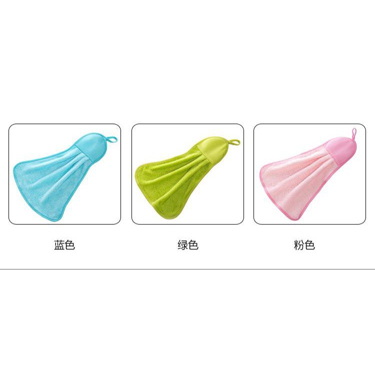 ❤️GTB❤️ R048 Lap Tangan Microfiber Polos Hand Towel Gantung Dapur Handuk Kitchen Kualitas Kain Murah