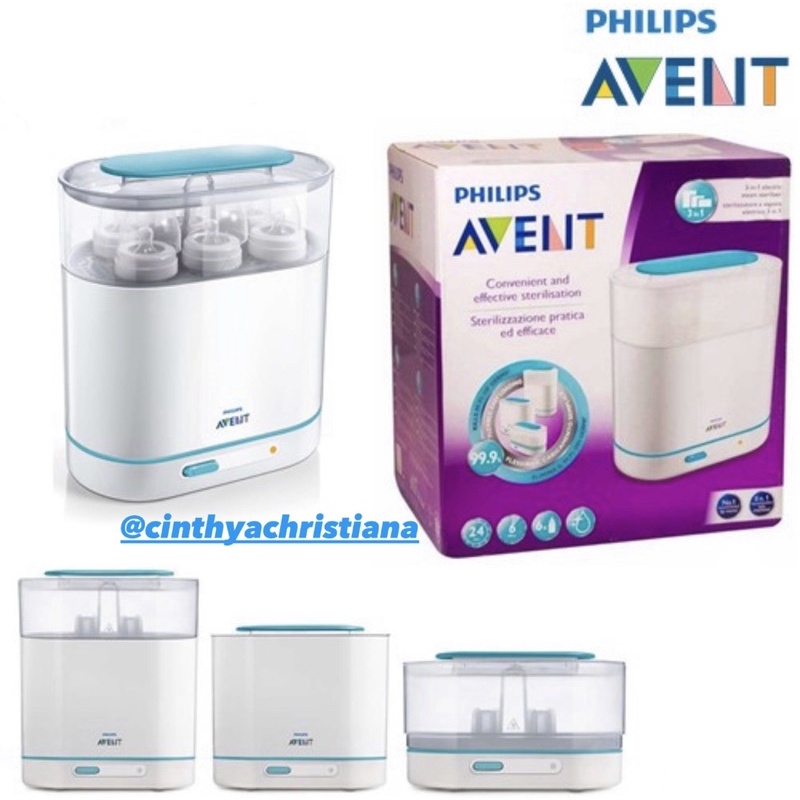 [ PRELOVED ] Philips Avent - 3 in 1 Steam Sterilizer