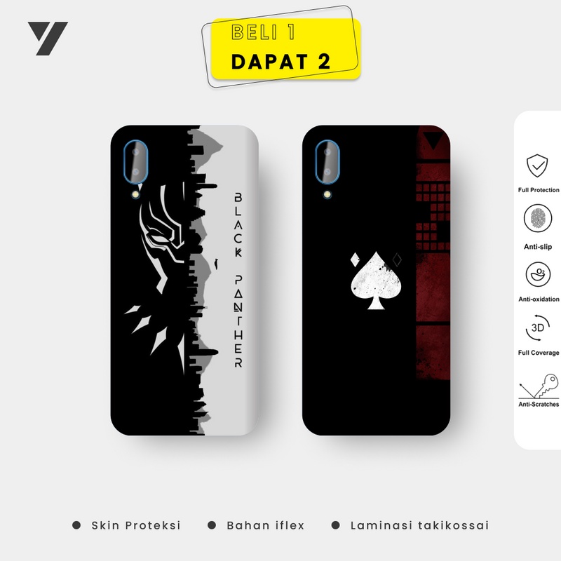 Garskin / Skin Case Advan G3 Pro [Dapat 2 Garskin] - Motif 1