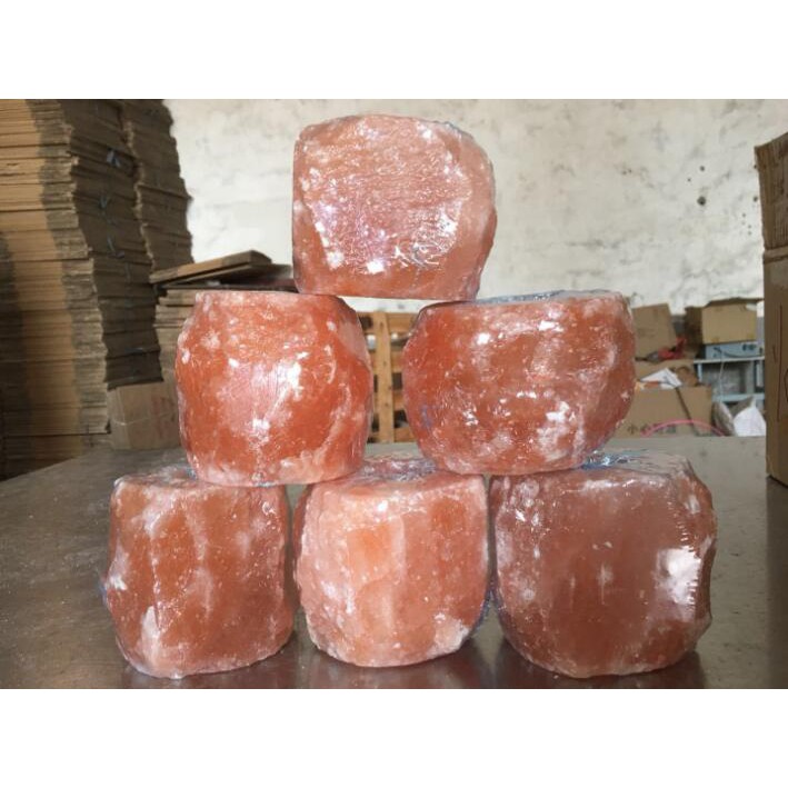 Nature Concept Natural Himalayan Salt Candle Holder Tempat Lilin Terapi Garam Himalaya