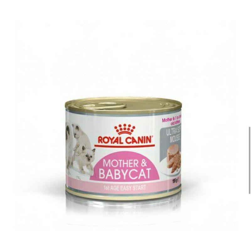 royal canin mother baby cat kaleng 195gr rc mother babycat can 195 gr