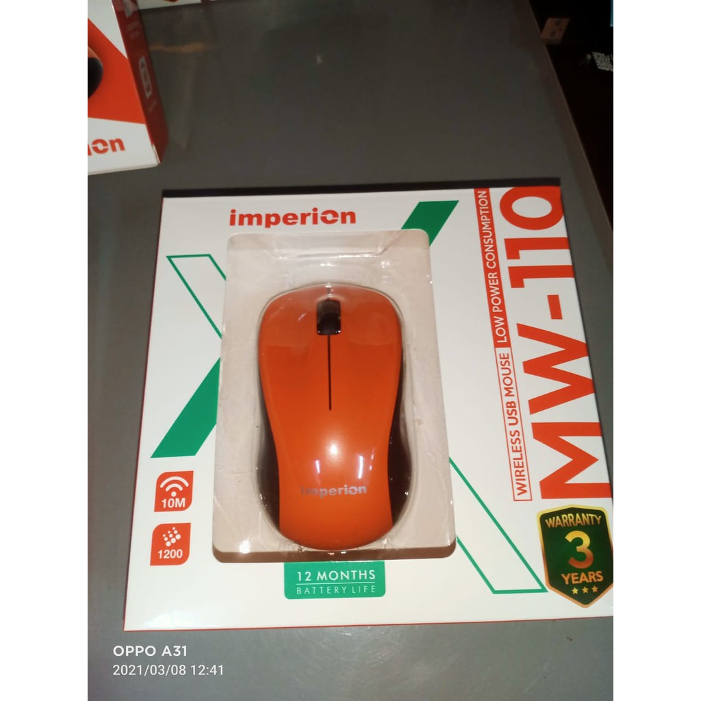 mouse imperion wireles original Imperion MW-110 Wireless USB Mouse
