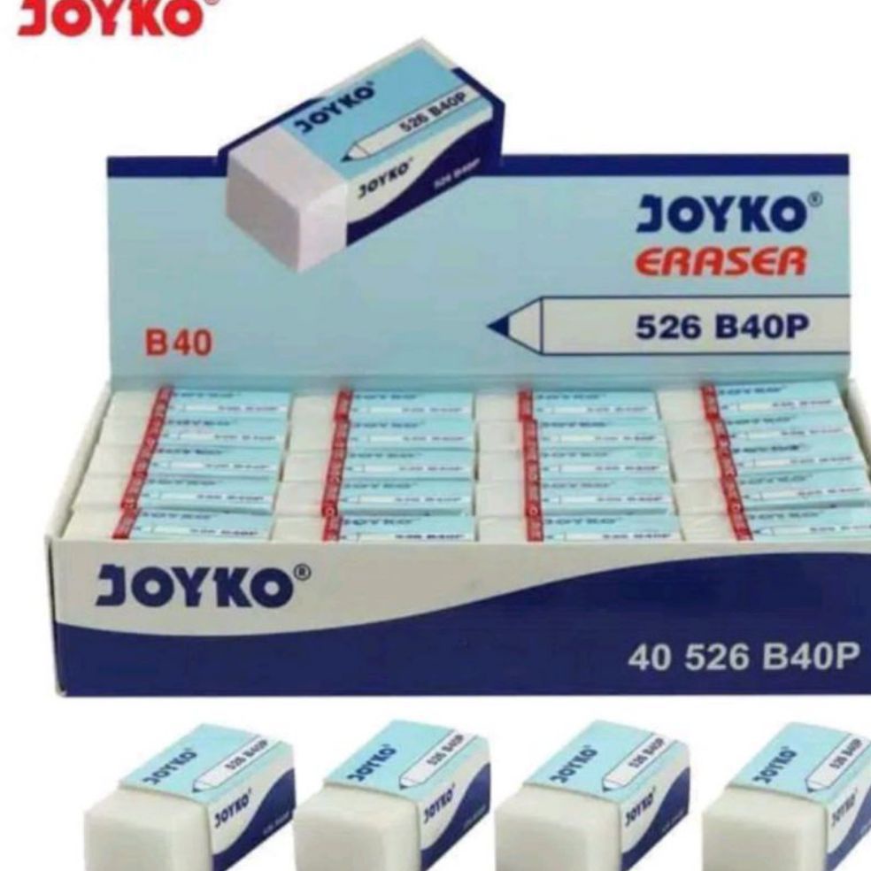 

penghapus merk joyko isi 40 pcs dan 20pcs