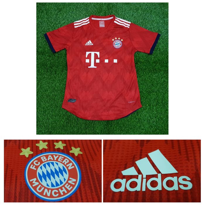 PAKAIAN OLAHRAGA BAJU BOLA JERSEY BOLA CLIMACHILL ADIZERO BAYERN MUNCHEN HOME 2018/2019