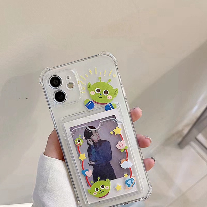 iPhone Case Compatible for Iphone 14 13 12 11 Pro Max X Xr Xs Max Iphone 7 8 Plus Soft Case Tpu Transparan Motif Kartun Untuk shockproof phone case Protective Phone Cover