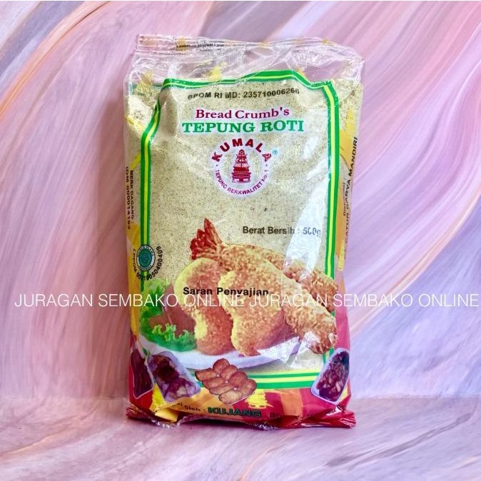 

[[COD]] Kumala TEPUNG ROTI 500gr/ bread crumb / tepung panir kumala TERBAIK Kode 572