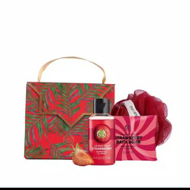The body shop gift set / The body shop gift strawberry