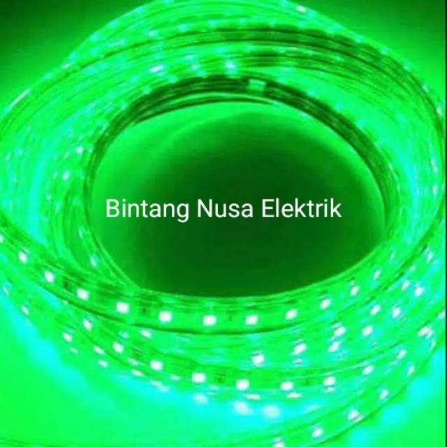 Lampu LED Strip 5050 Hijau Per Meter