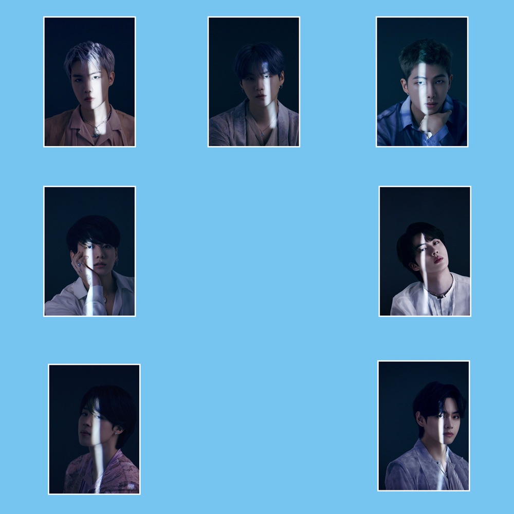 Stiker Dinding Poster BTS Concept Untuk Dekorasi Pintu