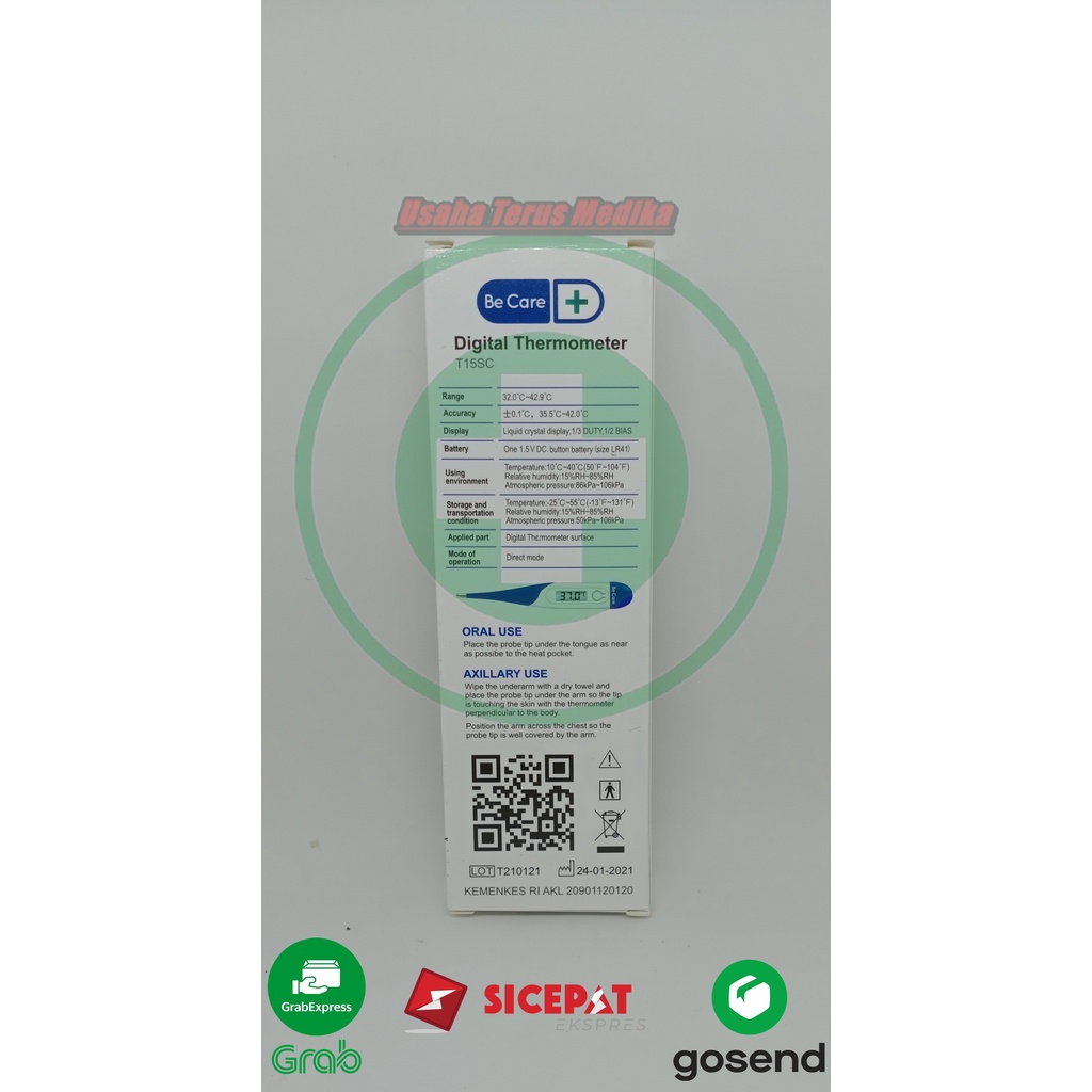 Thermometer Digital Flexible Tip / Termometer Digital Elastis