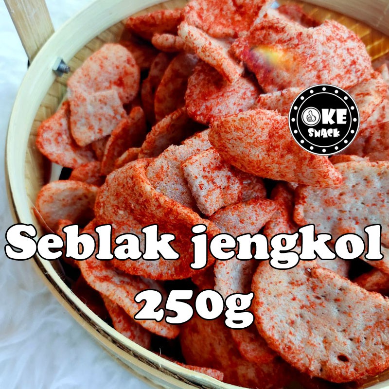 Kerupuk Seblak Jengkol Pedas 150g