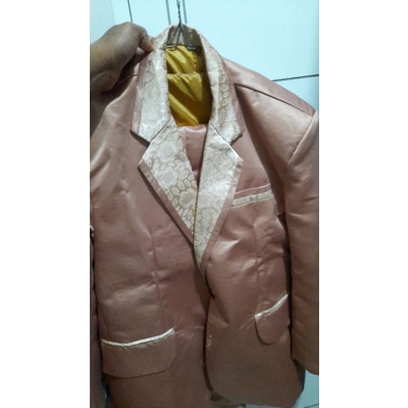 Jas pengantin Pria Ukr XL Mocca (prelov)