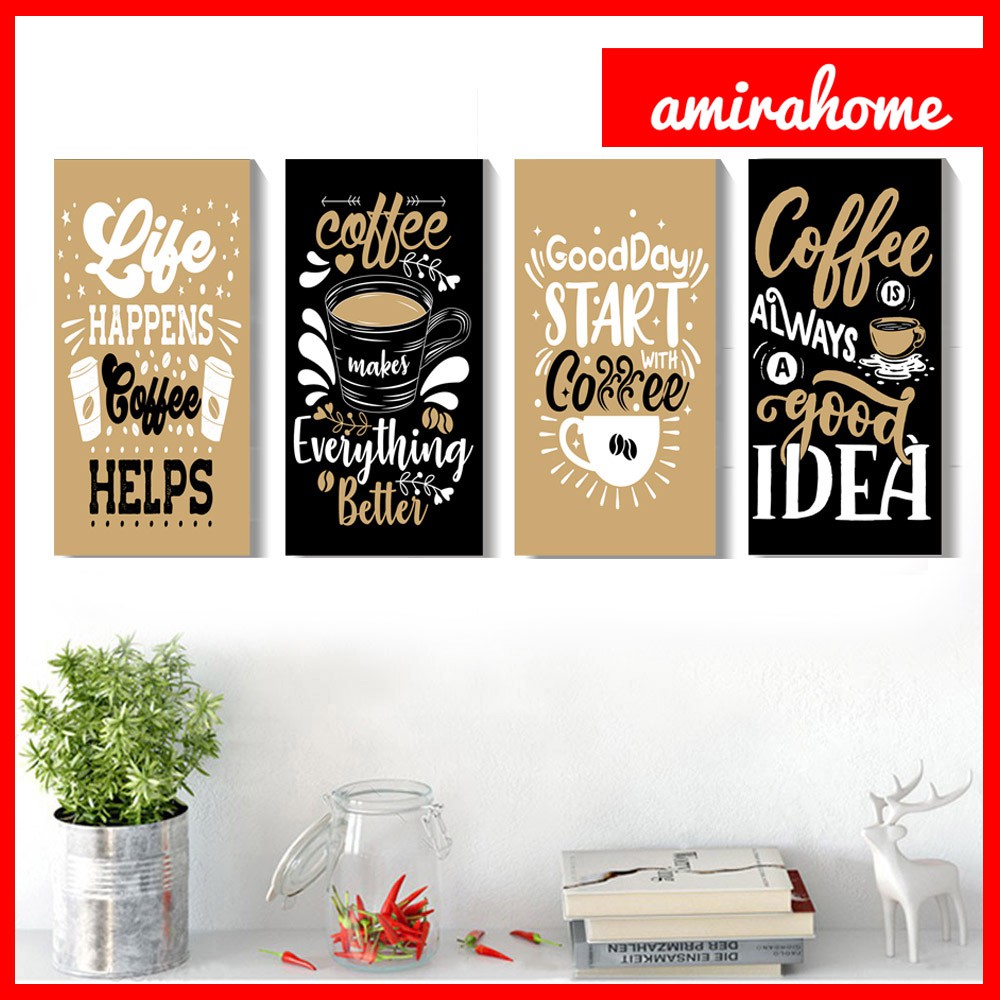 Hiasan Dinding Kopi Pajangan dinding cafe Wall decor coffee Dekorasi Cafe