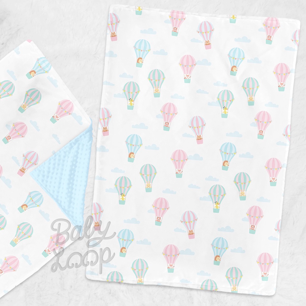 BABY LOOP MR BLANKET INFANT PRINTED / SELIMUT BAYI