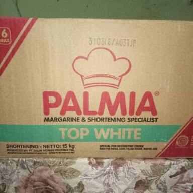 

Palmia top white 15kg dus mentega putih shortening bakers fat