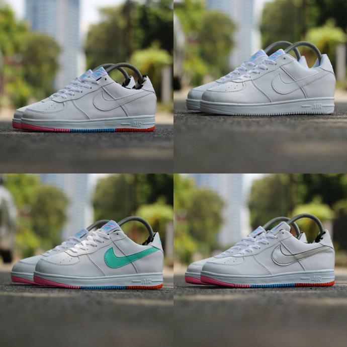 TERMURAH Nike Airmax Rainbow size 36 - 40 sepatu wanita olahraga sports putih