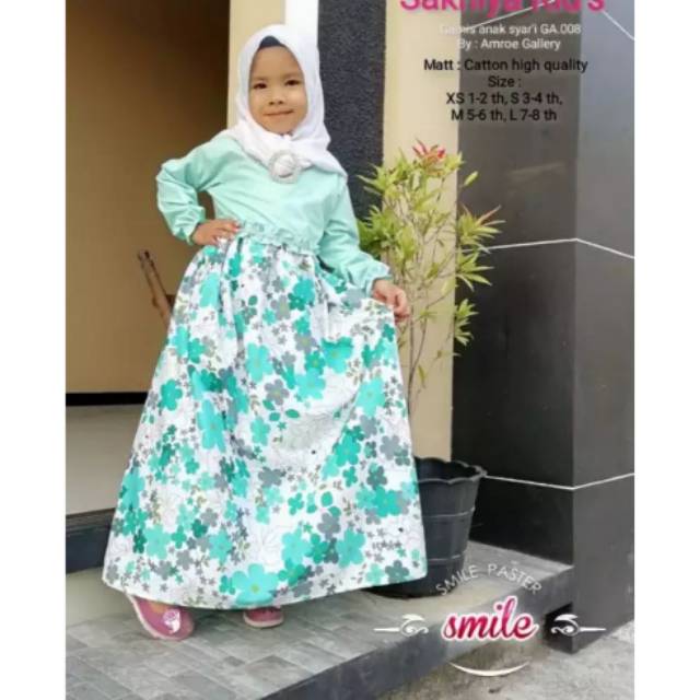 Gamis anak perempuanperempuan y