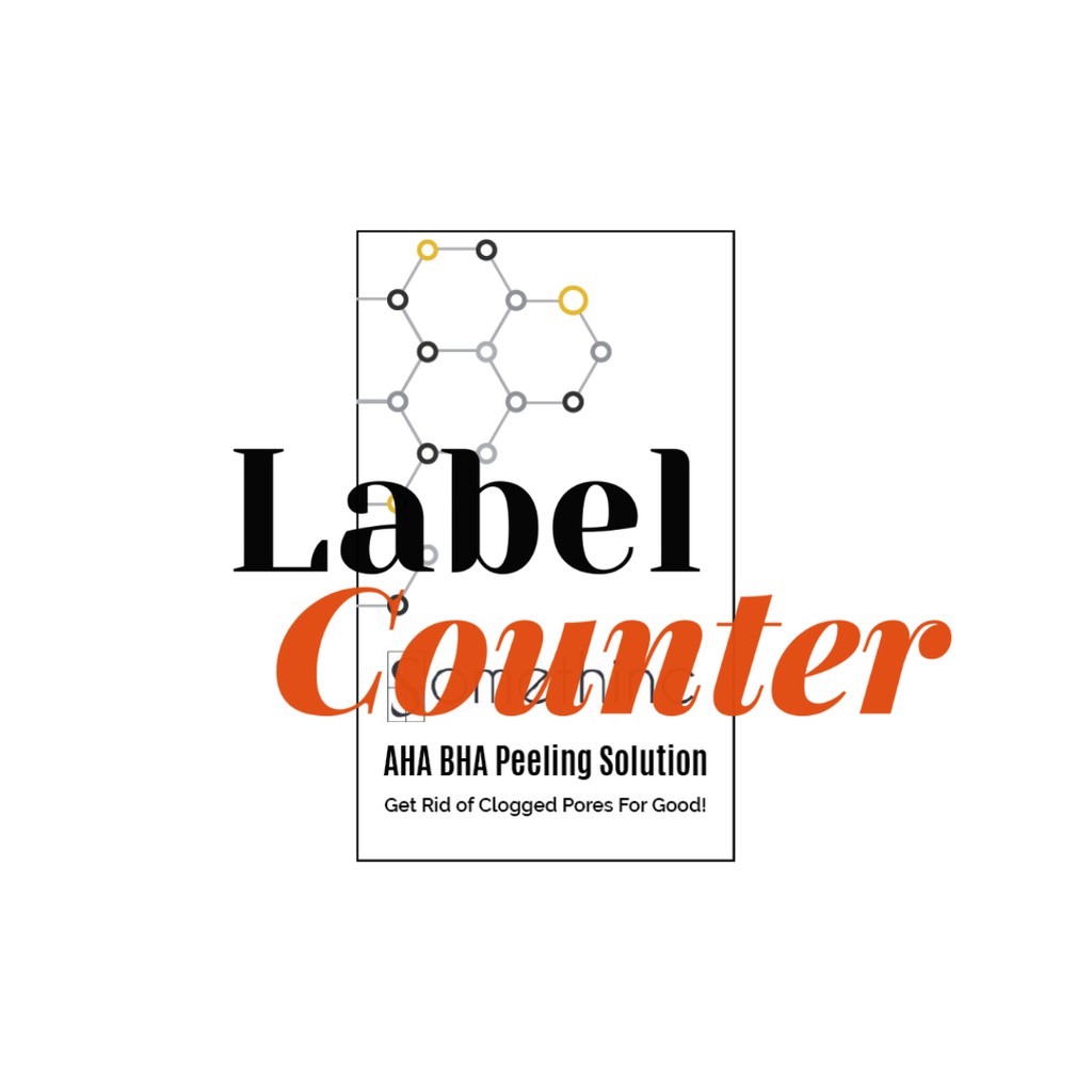 

Stiker Sticker Label Share Somethinc Serum
