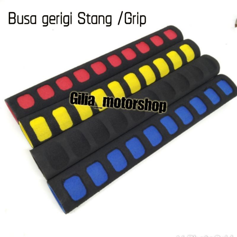 Busa Polos Stang gerigi Sarung Stang Handgrip Handfat Universal motor