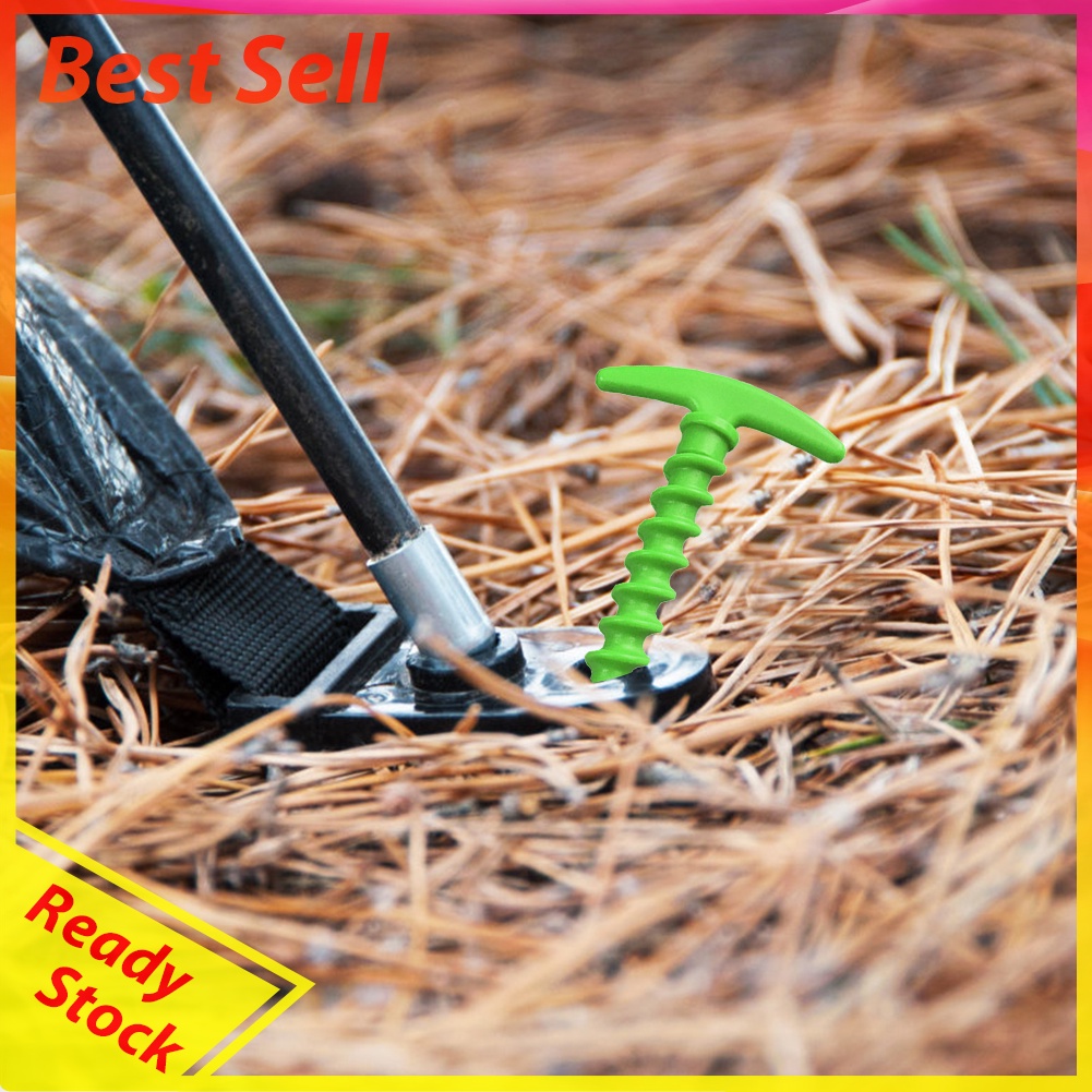 10pcs 14.5cm Outdoor Camping Tent Ground Peg Nylon Canopy Awning Fixed Nail