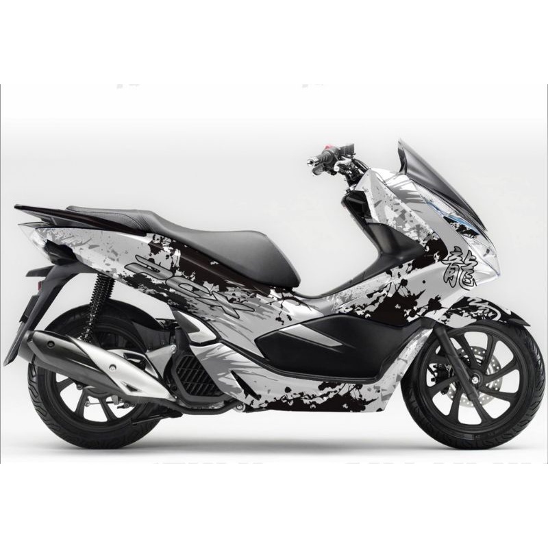 DECAL STICKER FULL BODY MOTOR HONDA PCX 150 cc