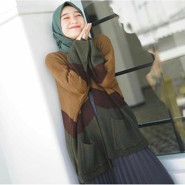 MAHERA CARDI / CARDIGAN RAJUT 3 WARNA /  RAJUT