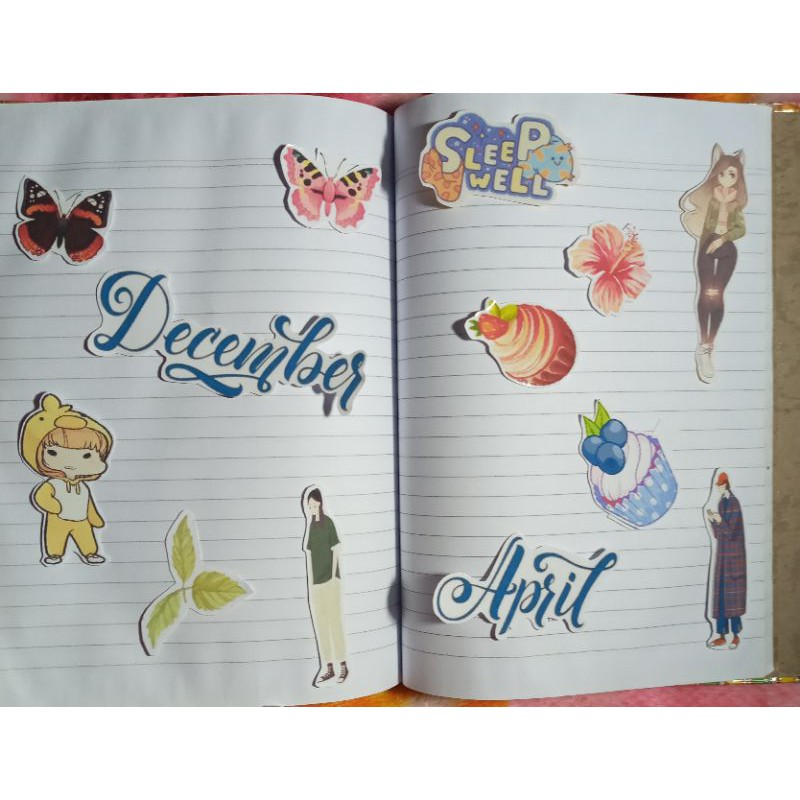 

stiker random murah untuk scrapbook
