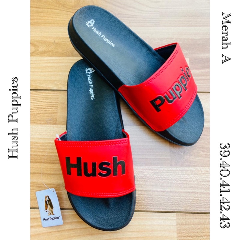 sandal hush merah A