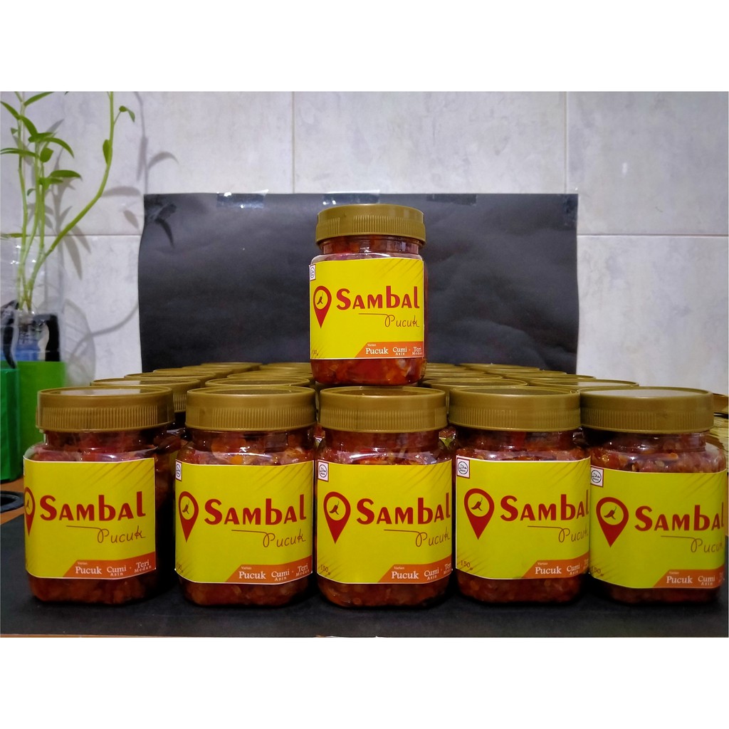 

Sambal Pucuk Varian : Pucuk Cumi Asin + Teri Medan (MIX)