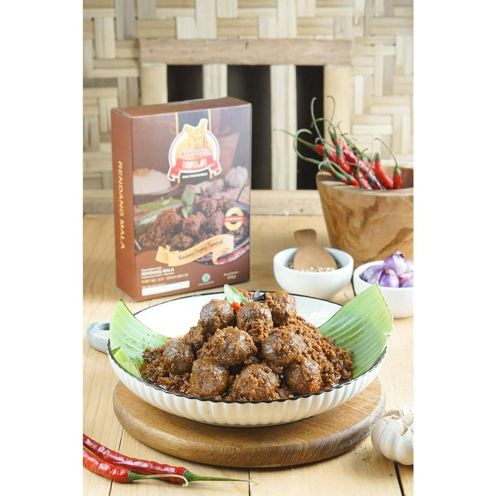

Rendang Daging Tumbuk 250gr - Rendang Mala