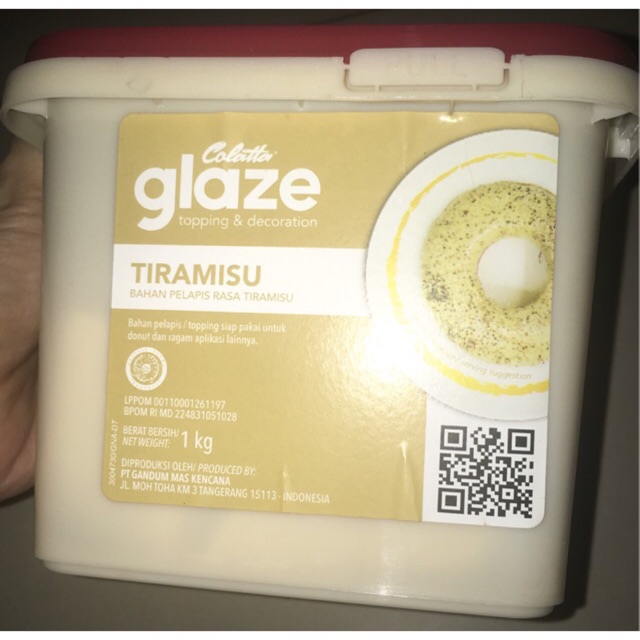 

Colatta Glaze Tiramisu Topping Donat kemasan 1 kg