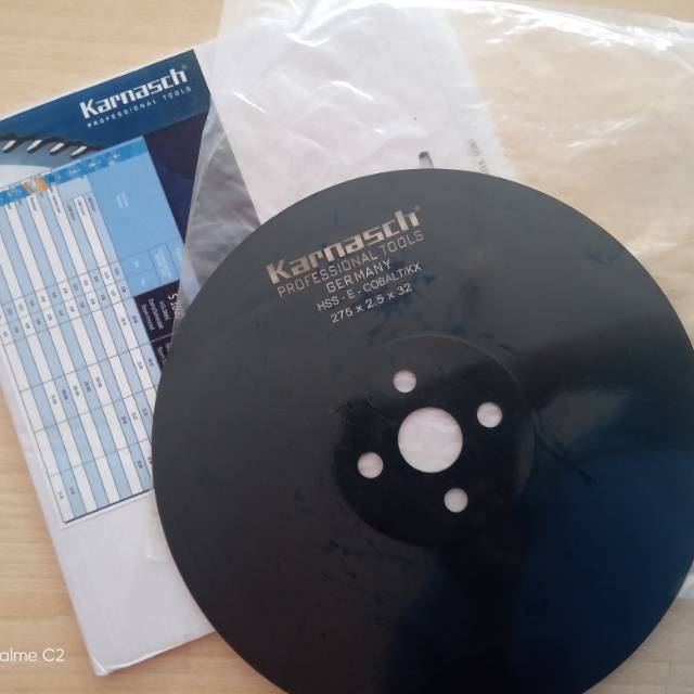 Bahan Taji karnasch black cobalt diameter 275x2,5mm