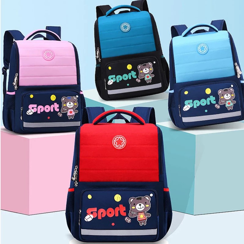 Tas Sekolah Sport Anak Perempuan Laki2 Murah TK, SD, SMP Model Style Korean Tas Ransel Sport Anak